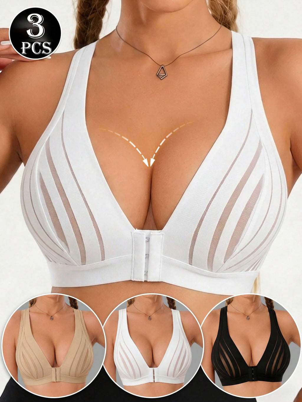 BUY 1 GET 2 FREE - Personalized Sexy Bra, Casual Bra