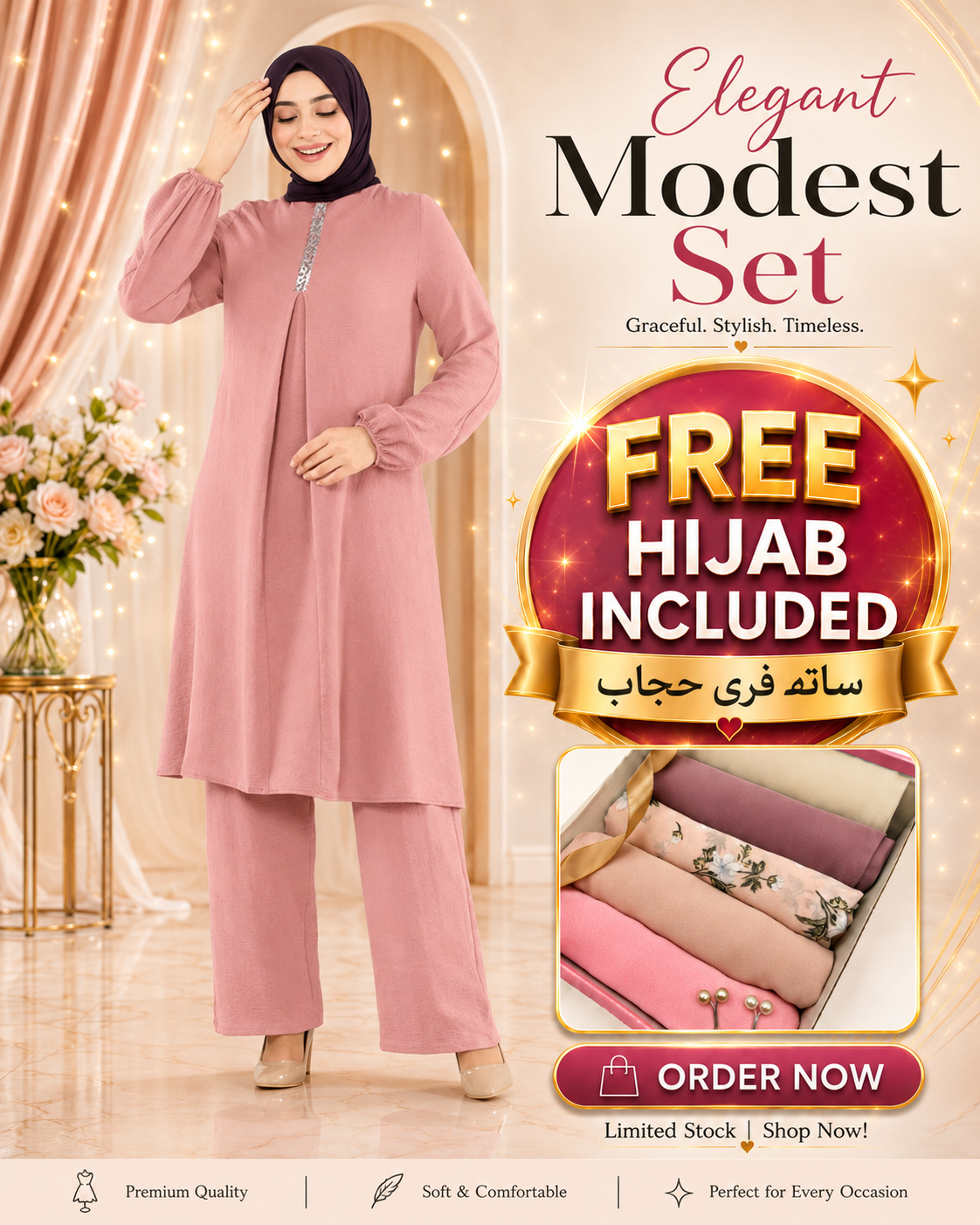 Women’s Modern Modest Wear Abaya