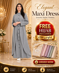 Women’s Graceful Islamic Abaya Dress