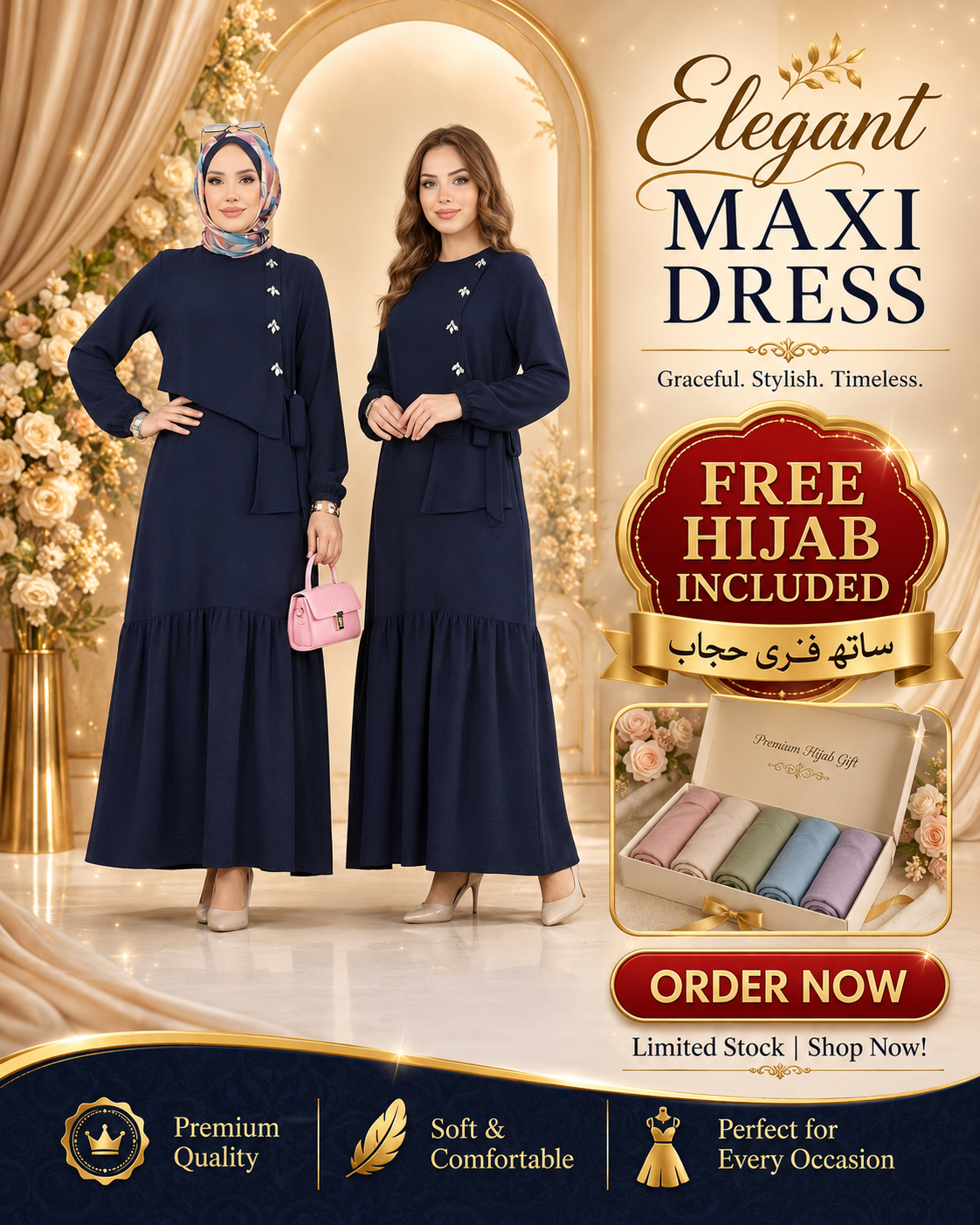 Premium Full-Cover Abaya for Women