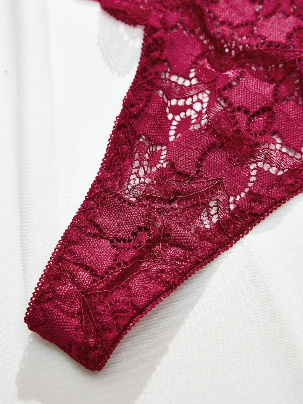 BUY 1 GET 1 FREE - Heart Lace Underwire Sexy Bra & Panty Lingerie Set