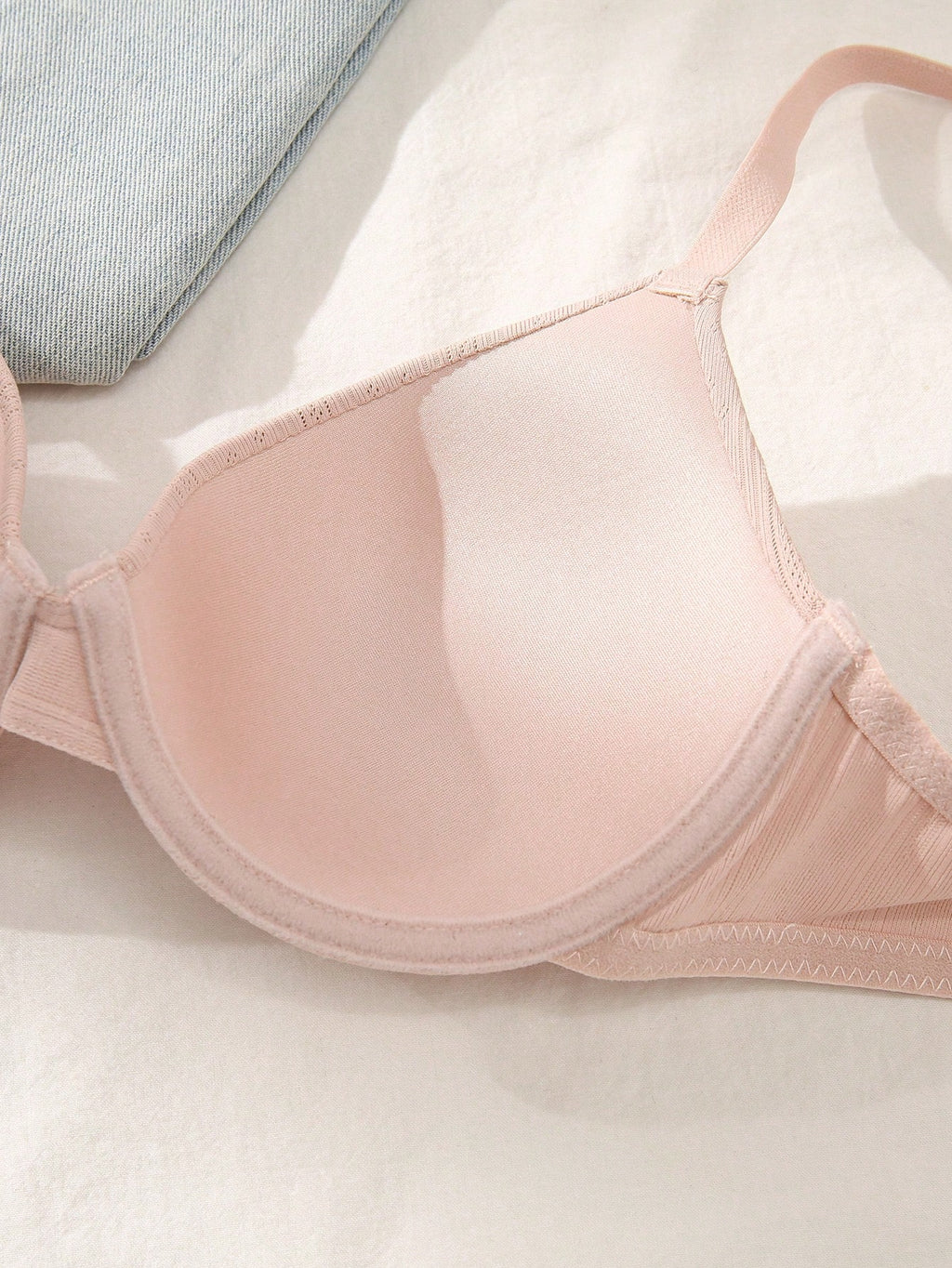 4pcs Women's High Quality Underwire Casual Comfortable Push-Up Bra Set