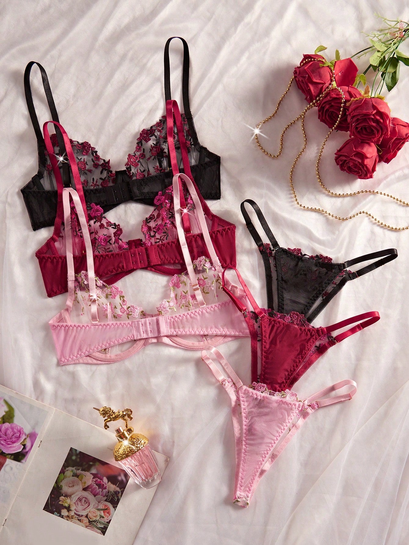 BUY 1 GET 2 FREE - Women's Sexy Lingerie Set
