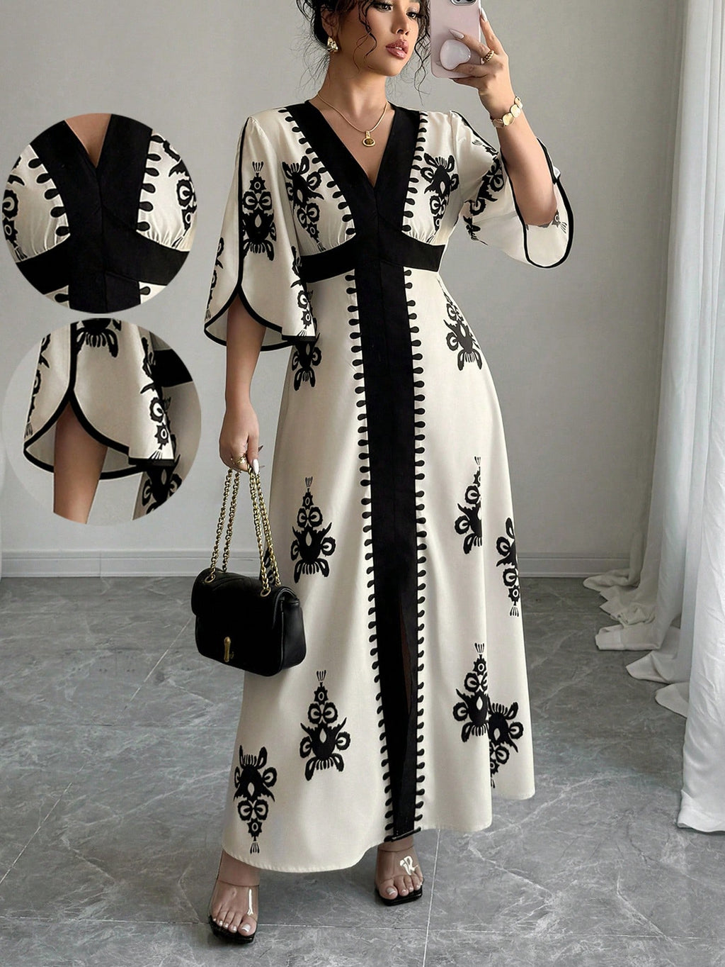 Women’s Elegant Modest Abaya Dress