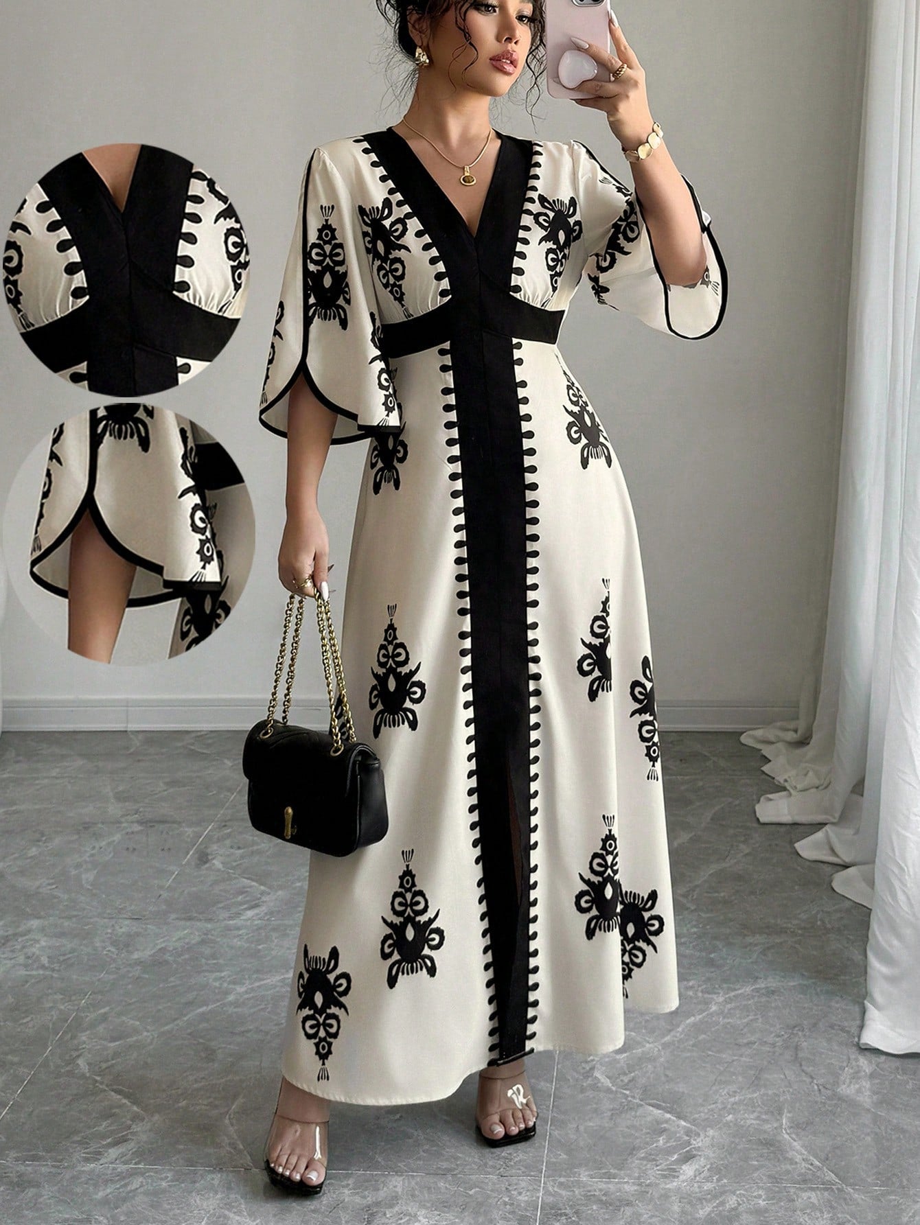 Women’s Elegant Modest Abaya Dress