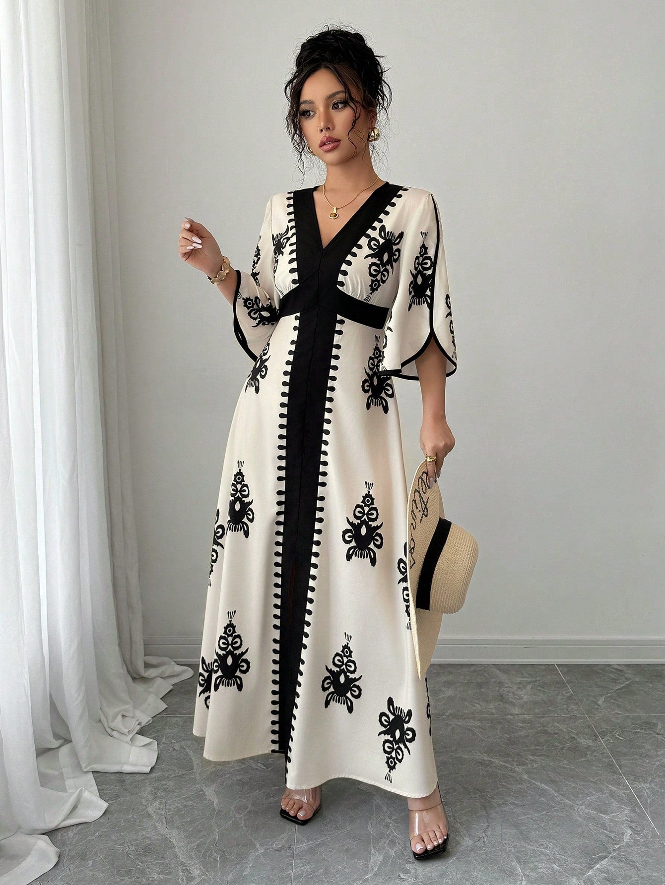 Women’s Elegant Modest Abaya Dress