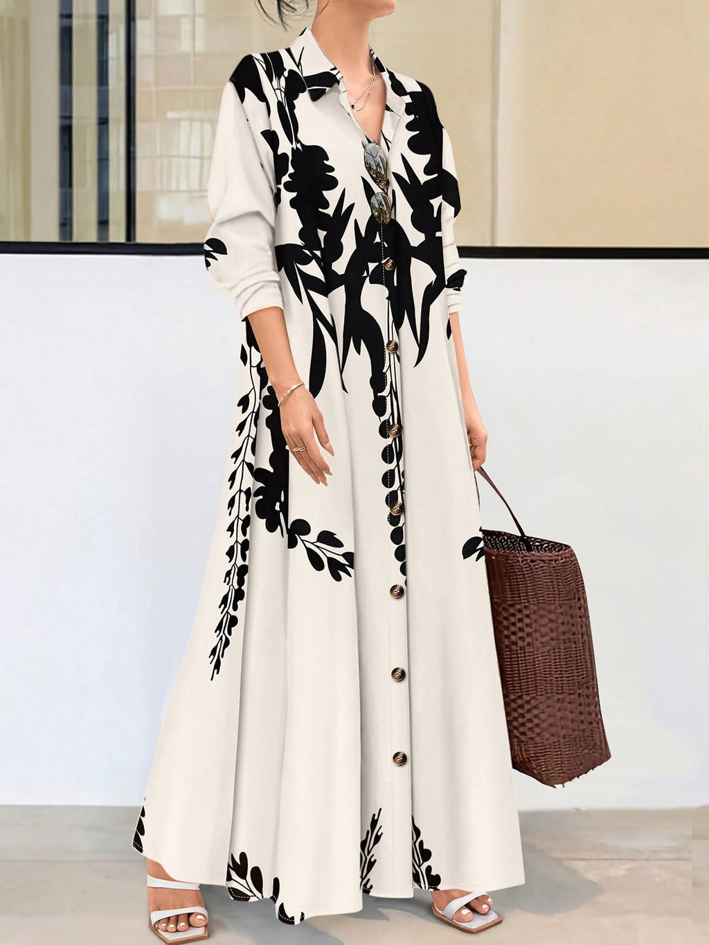 Ladies Classic Islamic Abaya Dress
