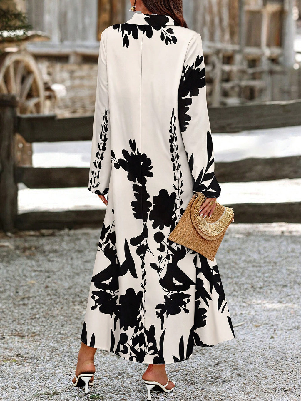Ladies Classic Islamic Abaya Dress