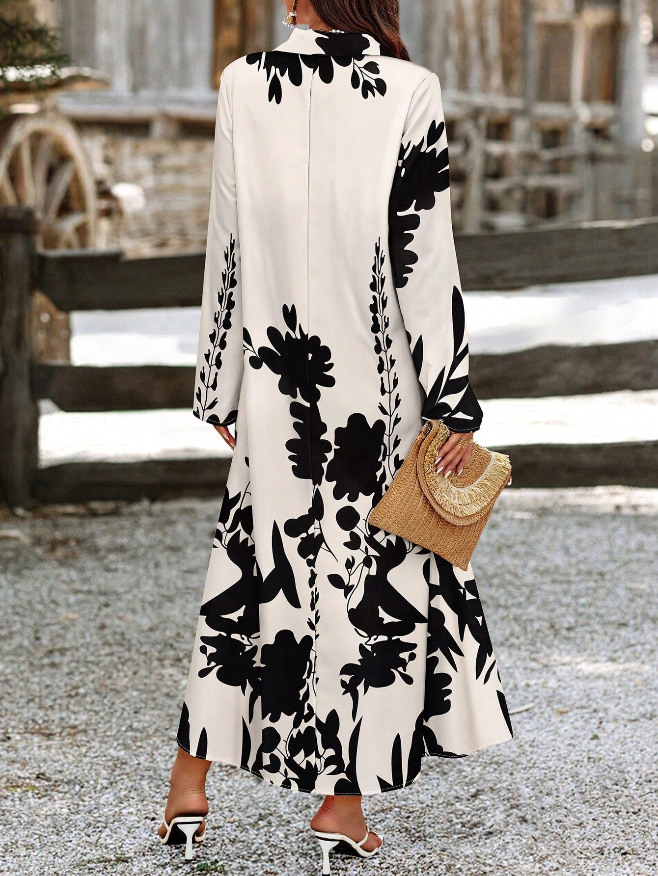 Ladies Classic Islamic Abaya Dress
