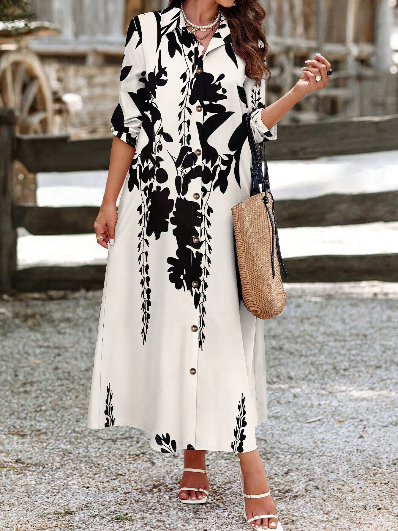 Ladies Classic Islamic Abaya Dress