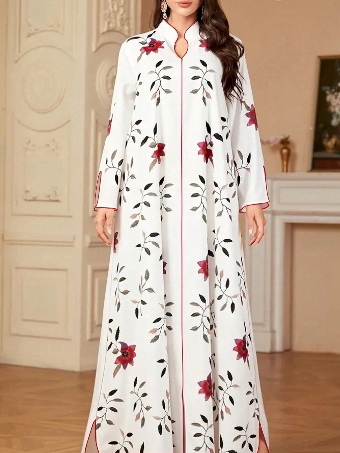 Elegant Full-Length Abaya for Women