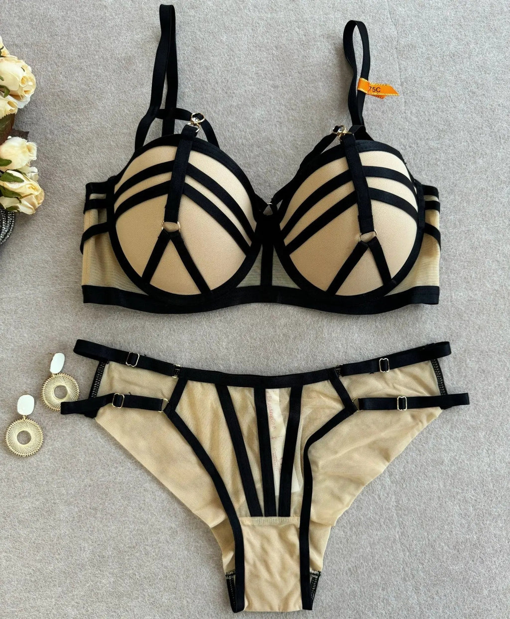Sweet Pure Desire Bralette Set for Women