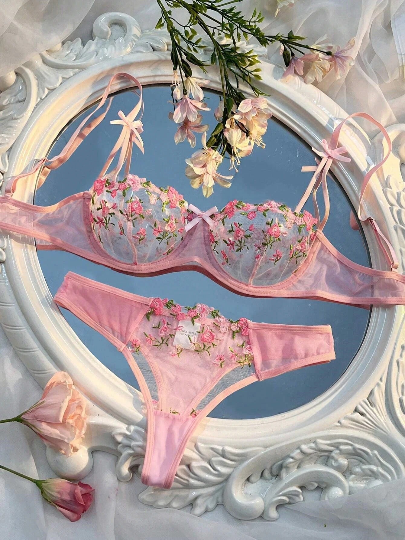 Lingerie Women Thin Transparent Lace