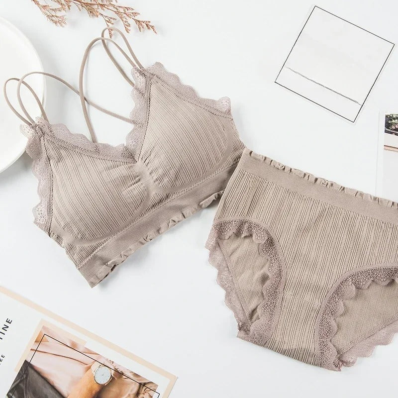 Pack of 5 Net Bra & Panties Set