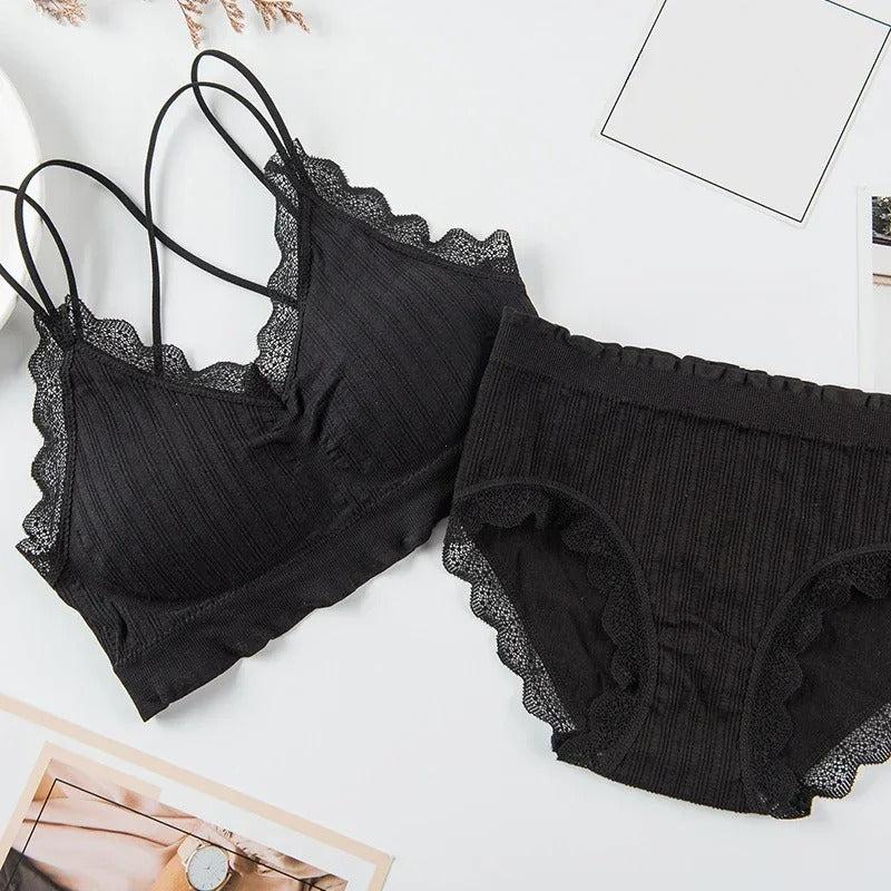 Pack of 5 Net Bra & Panties Set