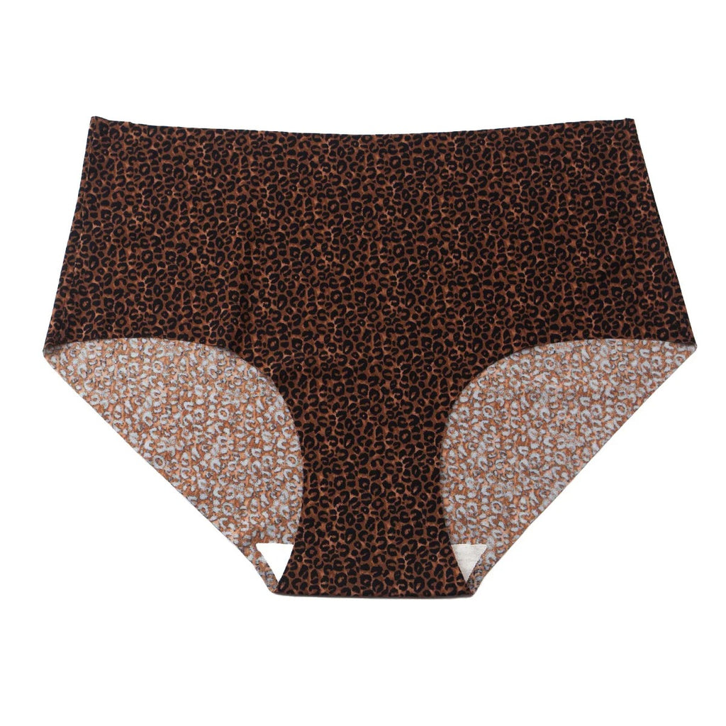 6pcs Women's Seamless Ice Silk Panties Female