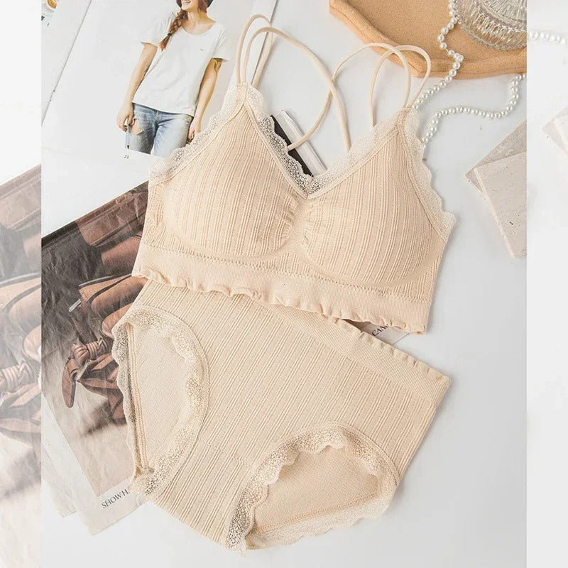 Pack of 5 Net Bra & Panties Set