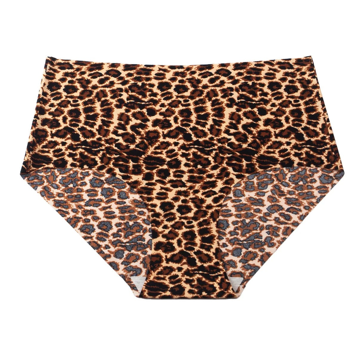 6pcs Women's Seamless Ice Silk Panties Female