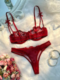Lingerie Women Thin Transparent Lace