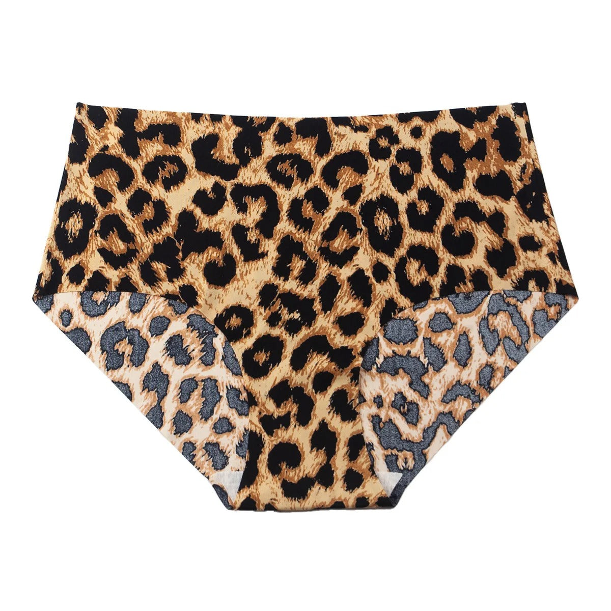 6pcs Women's Seamless Ice Silk Panties Female